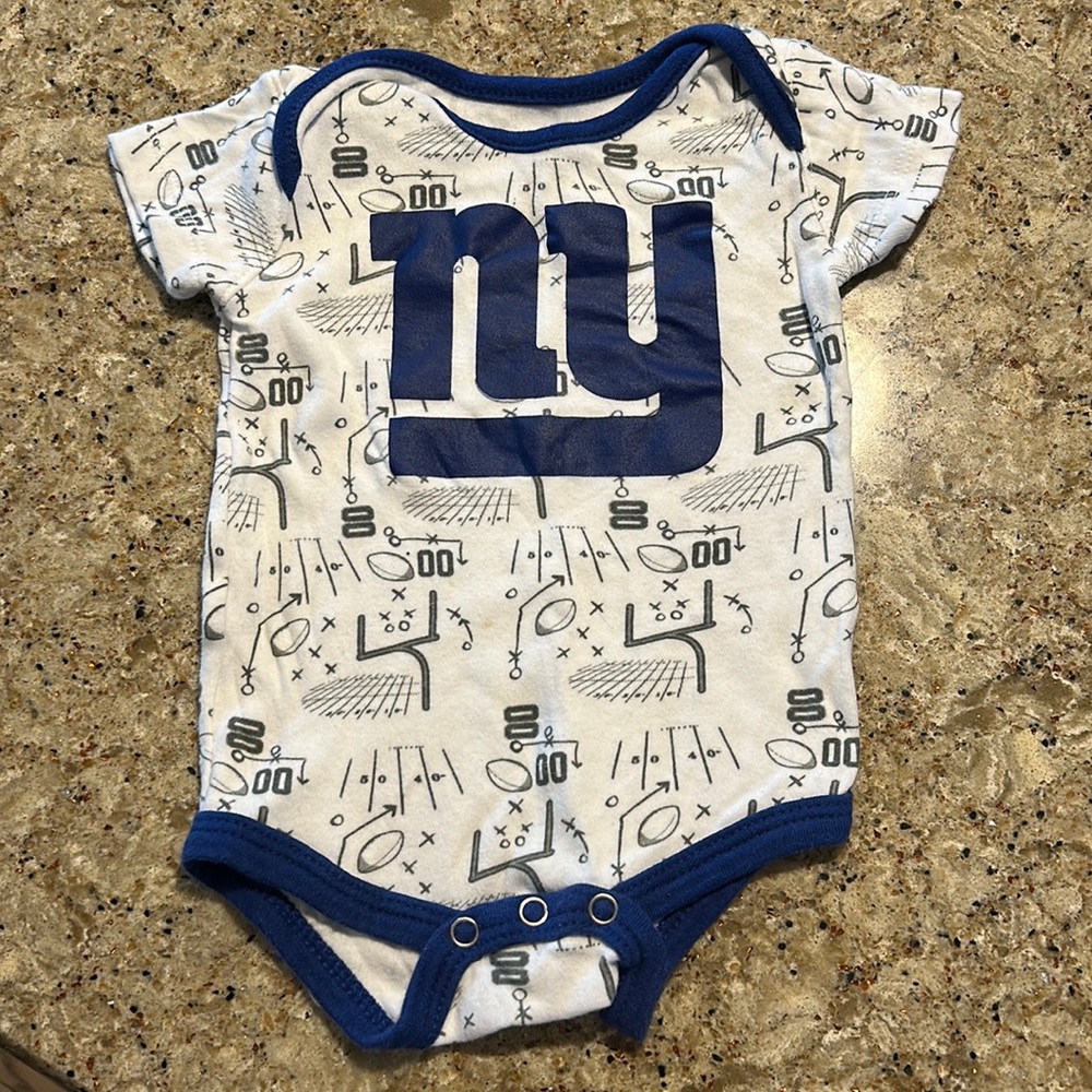 NFL New York Giants Football Onesie
